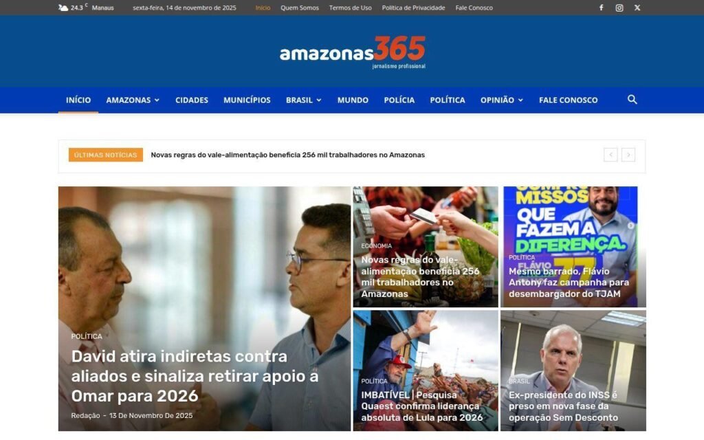 Amazonas 365 – Portal de Notícias do Amazonas