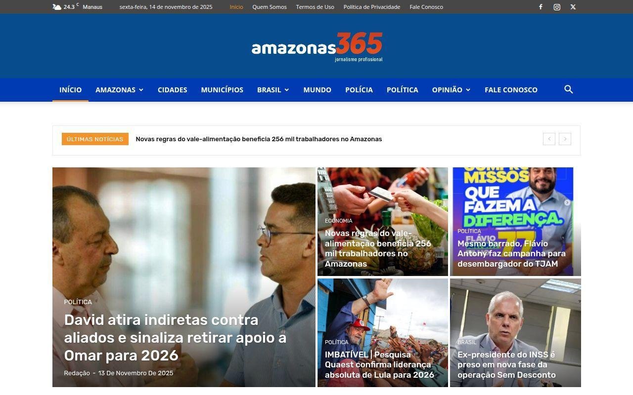 Amazonas 365 – Portal de Notícias do Amazonas