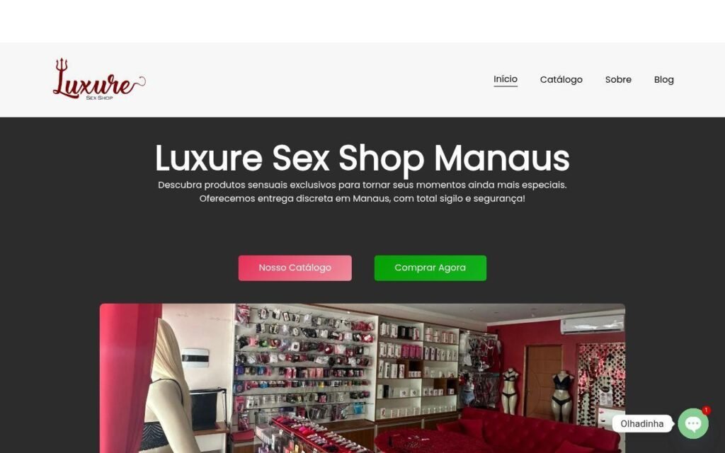 Luxure Sex Shop, loja de produtos sensuais em Manaus