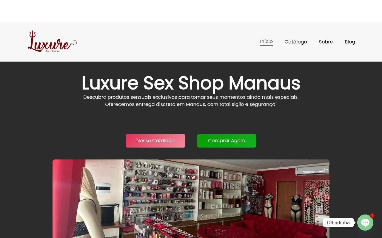 Luxure Sex Shop, loja de produtos sensuais em Manaus