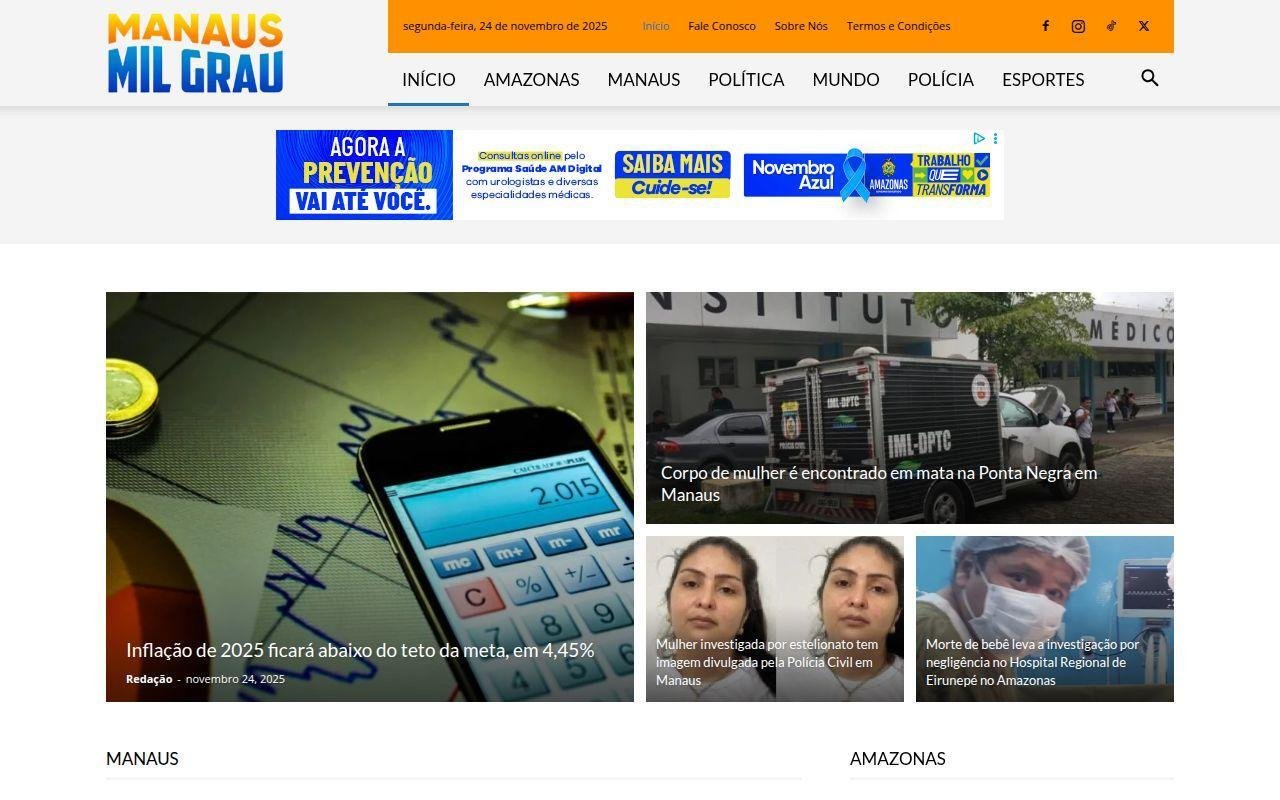 Manaus Mil Grau, plataforma de conteúdo e entretenimento em Manaus