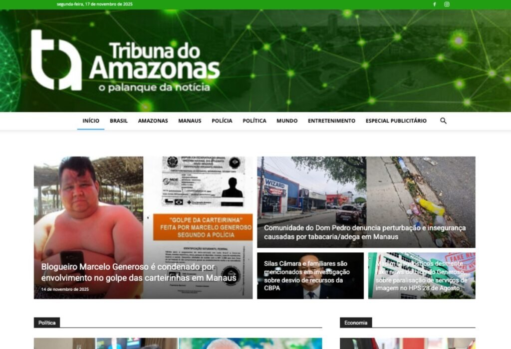 Tribuna do Amazonas, portal jornalístico de Manaus e região norte
