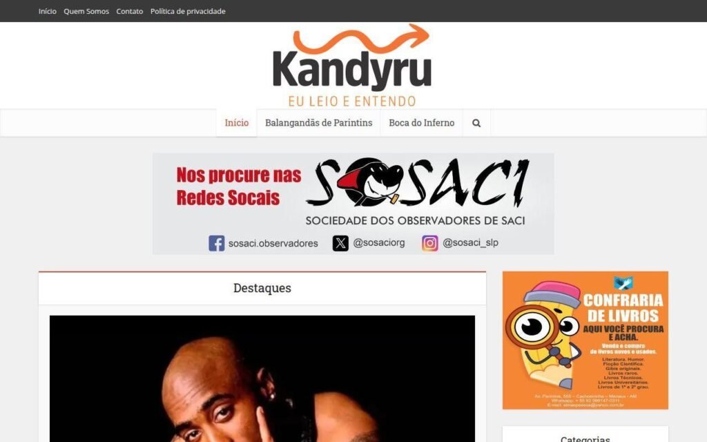Kandyru, portal litero-cultural e de humor de Manaus
